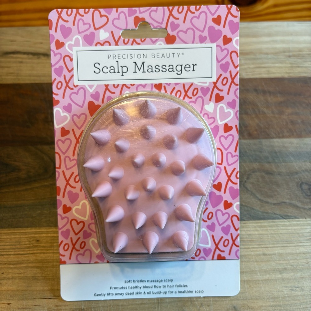 Precision Beauty Pink Scalp Massager